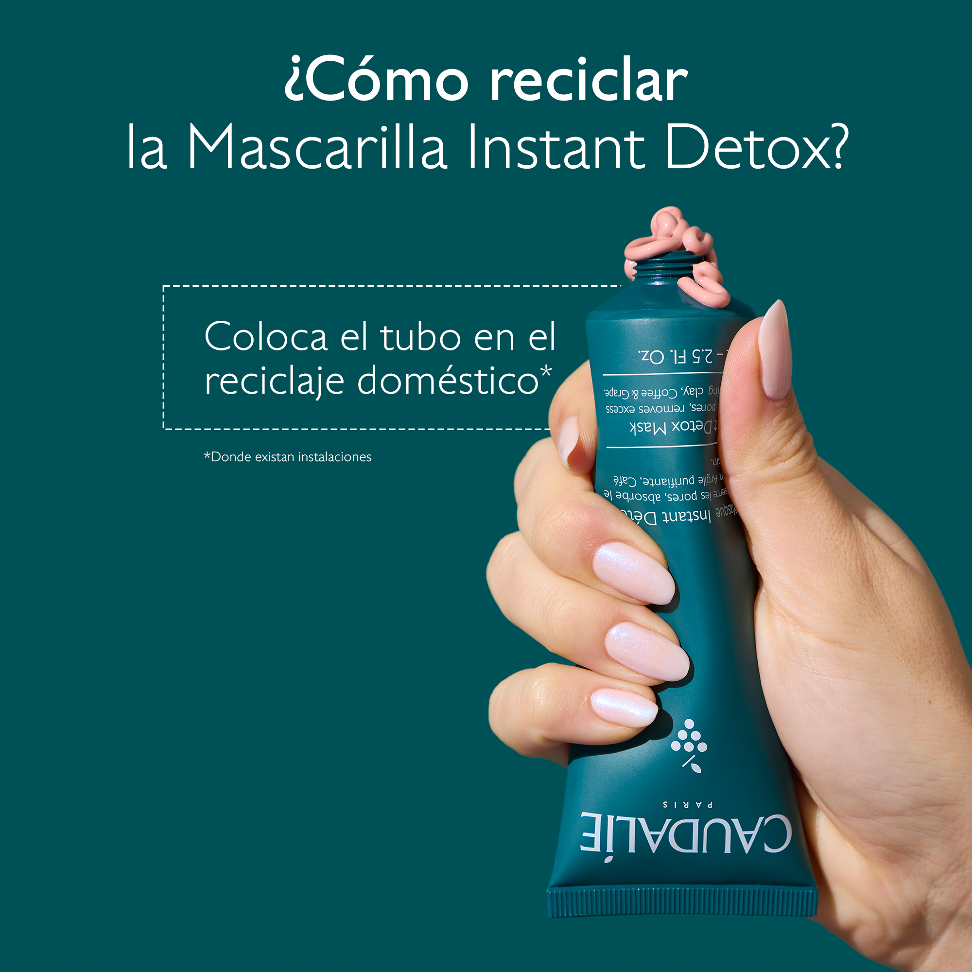 VINERGETIC INSTANT DETOX MASK (MASCARILLA MINIMIZADORA DEL PORO)